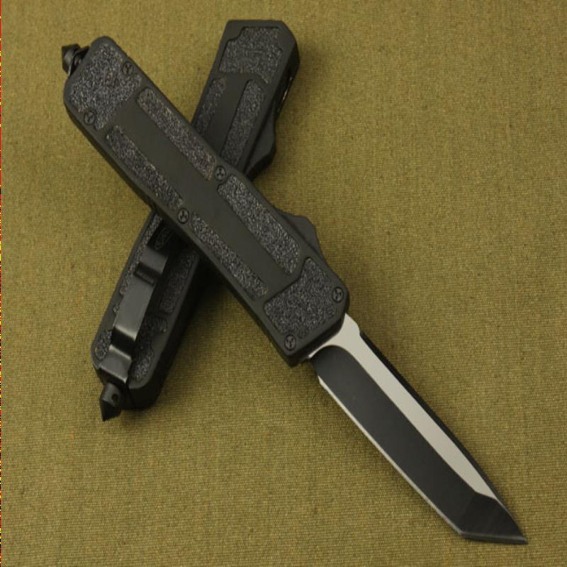 Xmas Automatic EDC Promotion Survival Point Single Edge blade Outdoor Hunting Tactical Camping Pocket Knifes gift Knives knife Tanto fo Hguh
Xmas Automatic EDC Promotion Survival Point Single Edge blade Outdoor Hunting Tactical Camping Pocket Knifes gift Knives knife Tanto fo Hguh