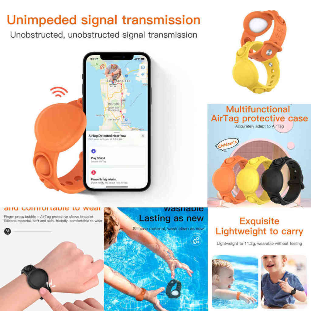 Push Pop Bubble Bracelet For Apple AirTag Fidget Toys Anti-Lost Positioner Case Device Protective Cover Tracking Locator Wristband Tracker B
Push Pop Bubble Bracelet For Apple AirTag Fidget Toys Anti-Lost Positioner Case Device Protective Cover Tracking Locator Wristband Tracker B