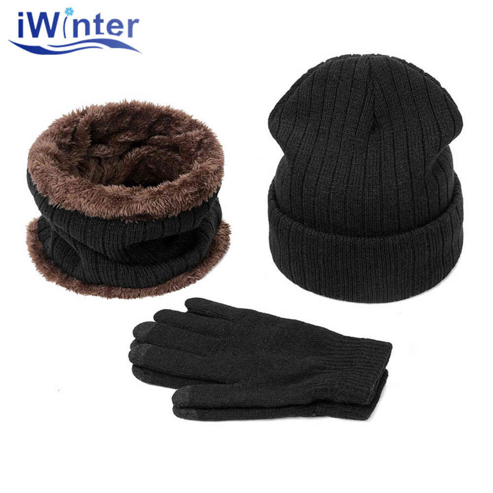 New Arrival Winter Warm Men's Hat Scarf Gloves Set Beanies Hats Knitted Thicken Men Women Cap Bib Suit Unisex 3pcs
New Arrival Winter Warm Men's Hat Scarf Gloves Set Beanies Hats Knitted Thicken Men Women Cap Bib Suit Unisex 3pcs