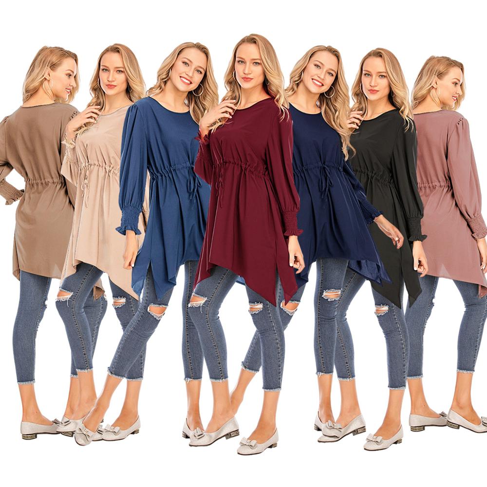 Plus Size Blouse and Shirt Women Muslim Tops Solid Slim Fit Shirts Blusas Women Islamic Clothing Camisas Mujer Ropa Chemise
Plus Size Blouse and Shirt Women Muslim Tops Solid Slim Fit Shirts Blusas Women Islamic Clothing Camisas Mujer Ropa Chemise