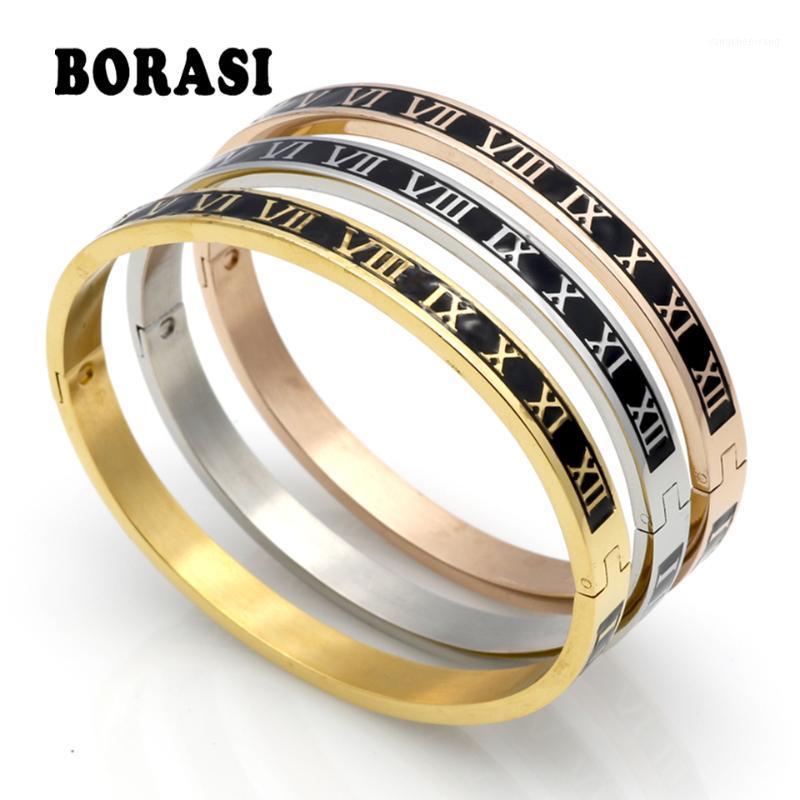 Men/Women Couple Bracelets & Bangles Stainless Steel Rose Gold Color Screw Roman Numerals Love Lover Jewelry Bangle
Men/Women Couple Bracelets & Bangles Stainless Steel Rose Gold Color Screw Roman Numerals Love Lover Jewelry Bangle