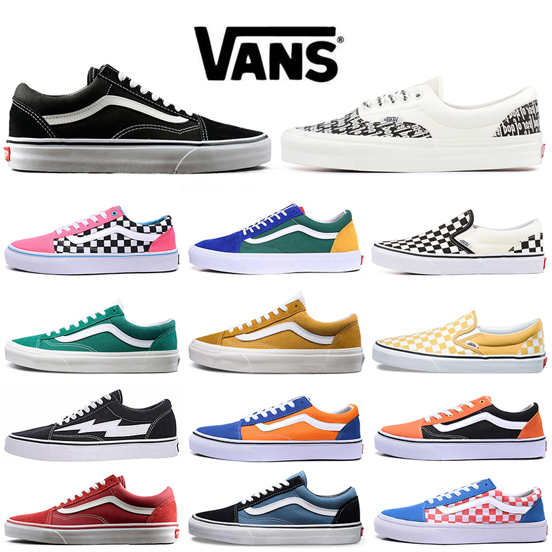 VAN Canvas Shoes Old Skool Fear of God Sk8 Hi Running Shoe Triple White Black Red Pink Slip on Skateboard Men Women Sports Sneakers
VAN Canvas Shoes Old Skool Fear of God Sk8 Hi Running Shoe Triple White Black Red Pink Slip on Skateboard Men Women Sports Sneakers