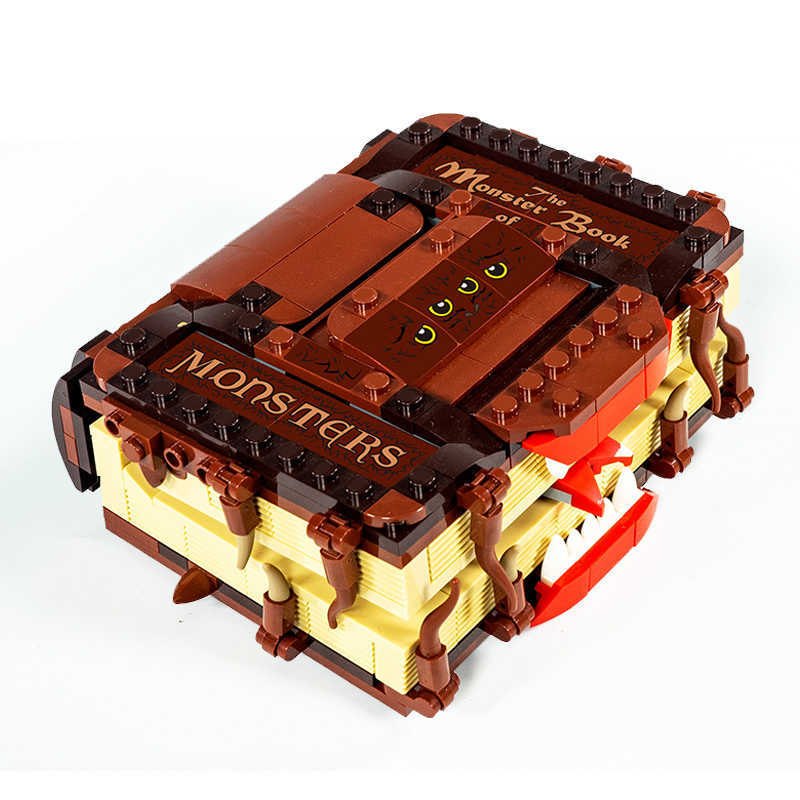 New Monster Book of Monsters Compatible 30628 Potter Series Magic School Rubeus Hagrid Building Blocks Toys For Kids Child Gift
New Monster Book of Monsters Compatible 30628 Potter Series Magic School Rubeus Hagrid Building Blocks Toys For Kids Child Gift