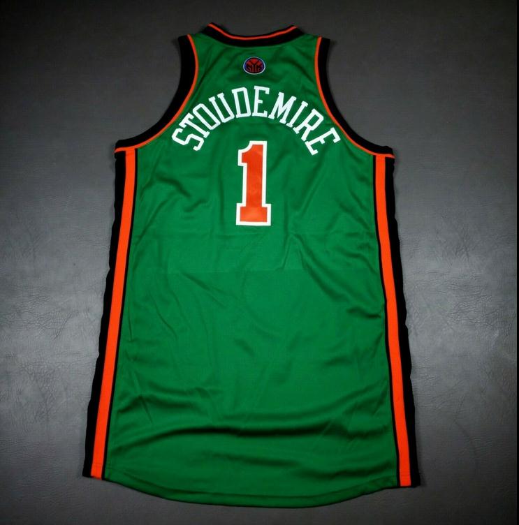 rare Basketball Jersey Men Youth women Vintage Amare Stoudemire St. Patrick's Day retro High School Size S-5XL custom any name or number, Green youth s-xl
rare Basketball Jersey Men Youth women Vintage Amare Stoudemire St. Patrick's Day retro High School Size S-5XL custom any name or number, Green youth s-xl