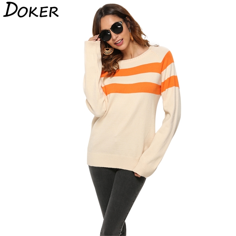 Autumn Fashion Striped Pullover Women Sweater O-neck Long Sleeve Knitted Female Streetwear Loose Tops High Quality 210603, Sky blue
Autumn Fashion Striped Pullover Women Sweater O-neck Long Sleeve Knitted Female Streetwear Loose Tops High Quality 210603, Sky blue