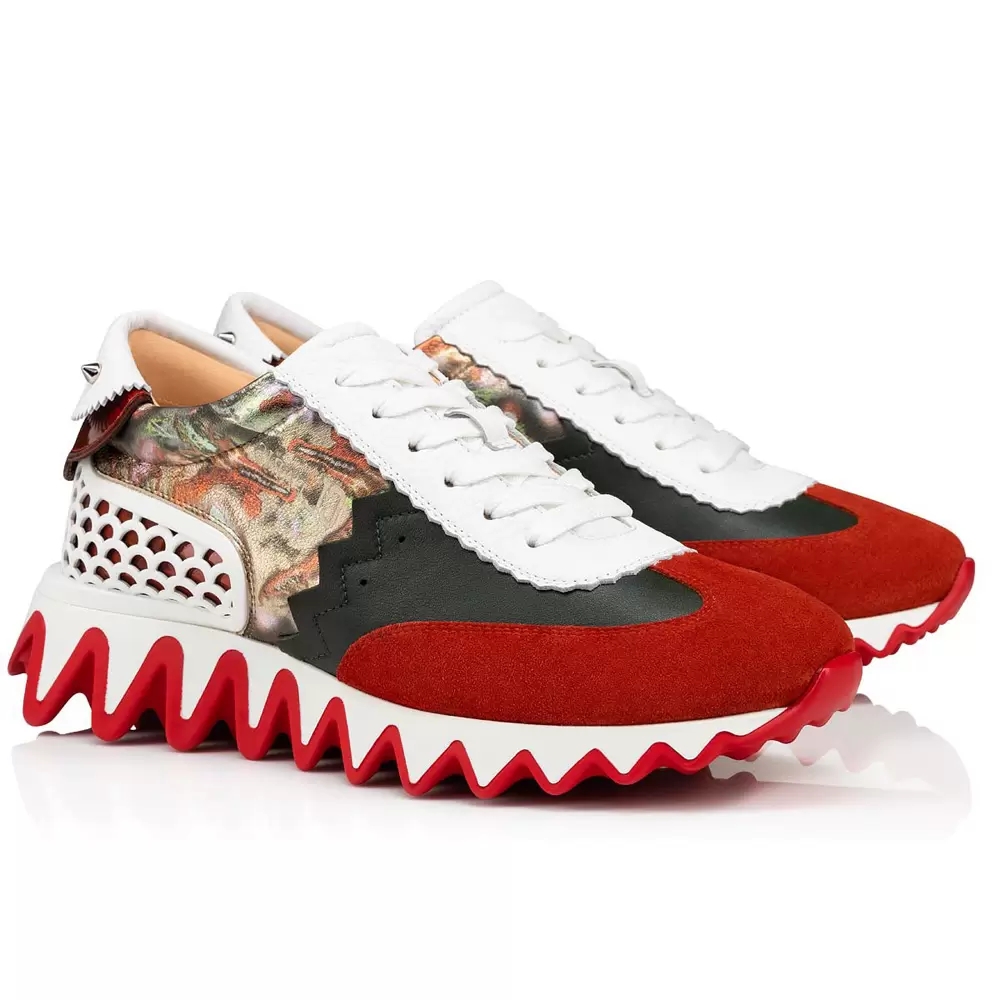Luxury Classic Elastikid Red Bottom Shoes Originals Loubishark Donna Flat Fashion Outdoor Sports Couple Party Dress Men Women Casual Leather Sneakers EU 35-47
Luxury Classic Elastikid Red Bottom Shoes Originals Loubishark Donna Flat Fashion Outdoor Sports Couple Party Dress Men Women Casual Leather Sneakers EU 35-47