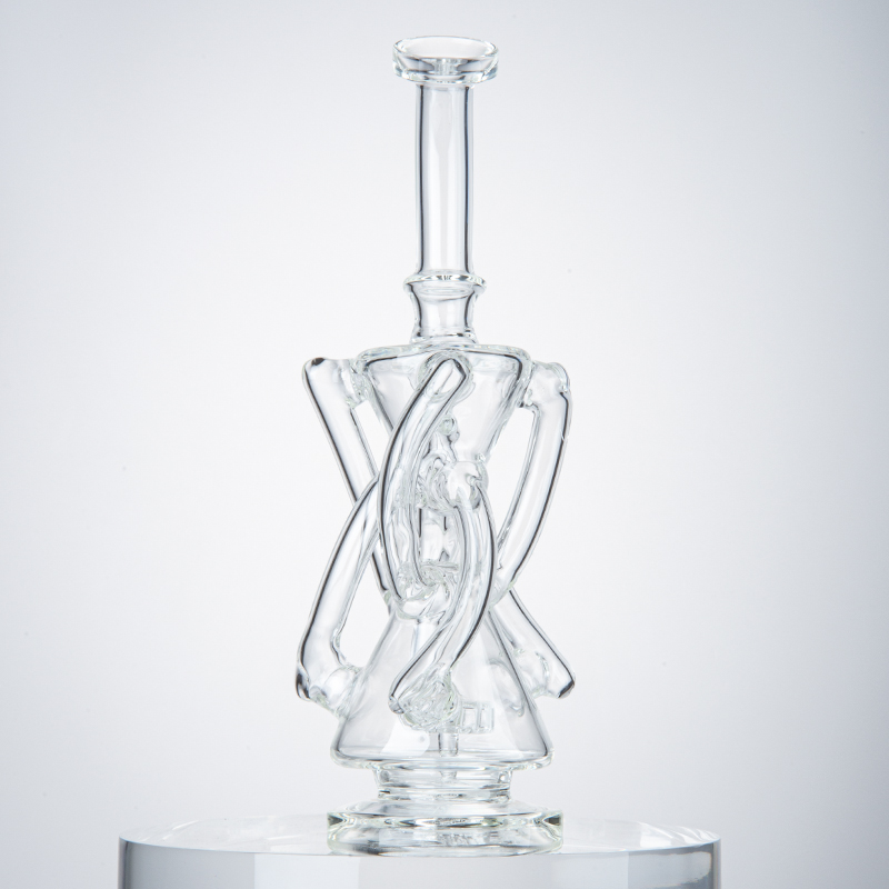 7tubes Recycler Glass Bongs Klein Hookahs Water Pipes Dab Rigs Showerhead Perc 14.5mm Female Joint With Bowl WP2197
7tubes Recycler Glass Bongs Klein Hookahs Water Pipes Dab Rigs Showerhead Perc 14.5mm Female Joint With Bowl WP2197