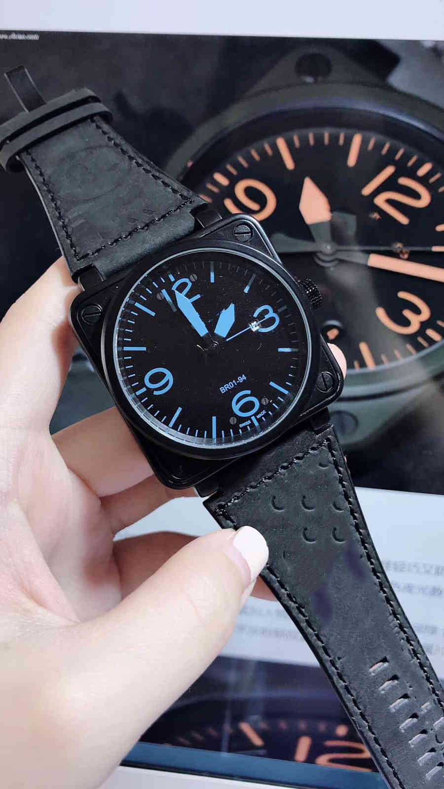 live BR Tiktok red watches three mechanical eye watch, men's sports fashion, Slivery;brown
live BR Tiktok red watches three mechanical eye watch, men's sports fashion, Slivery;brown
