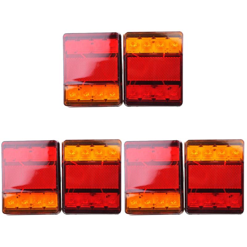 Emergency Lights 3pcs LED Waterproof Trailer Tail DC12V Backup Rear Signal For Heavy Truck Boat (12V)
Emergency Lights 3pcs LED Waterproof Trailer Tail DC12V Backup Rear Signal For Heavy Truck Boat (12V)