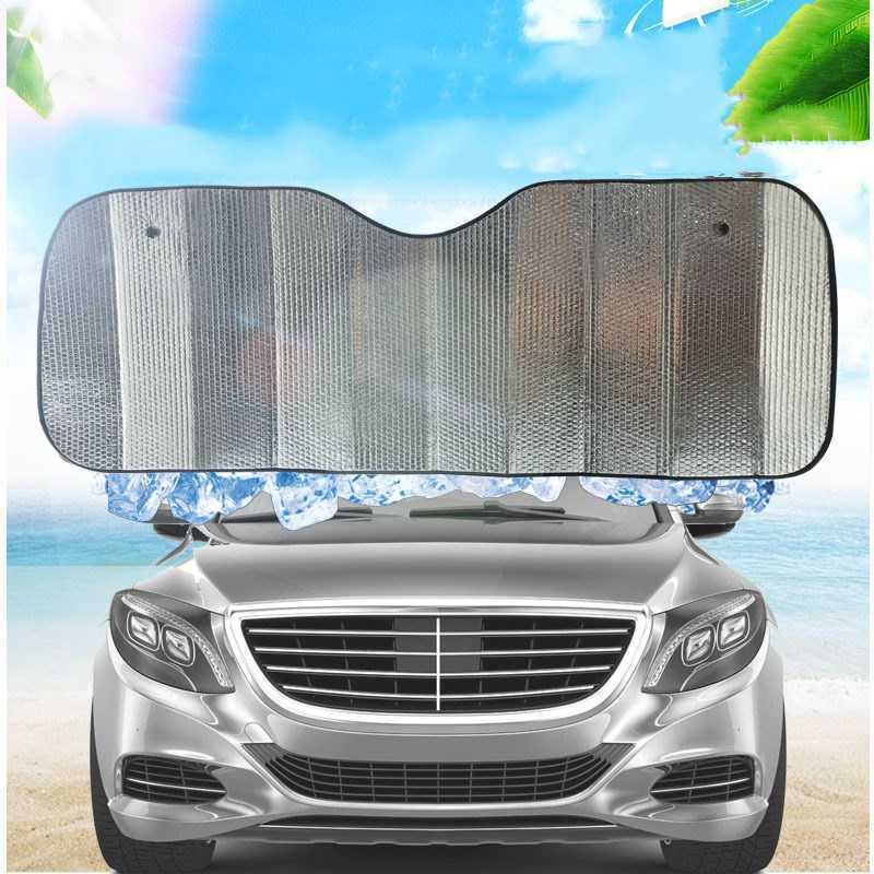 New Car block sunscreen insulation car sun visor curtain summer glass reflective mesh cover front and rear gear accessories