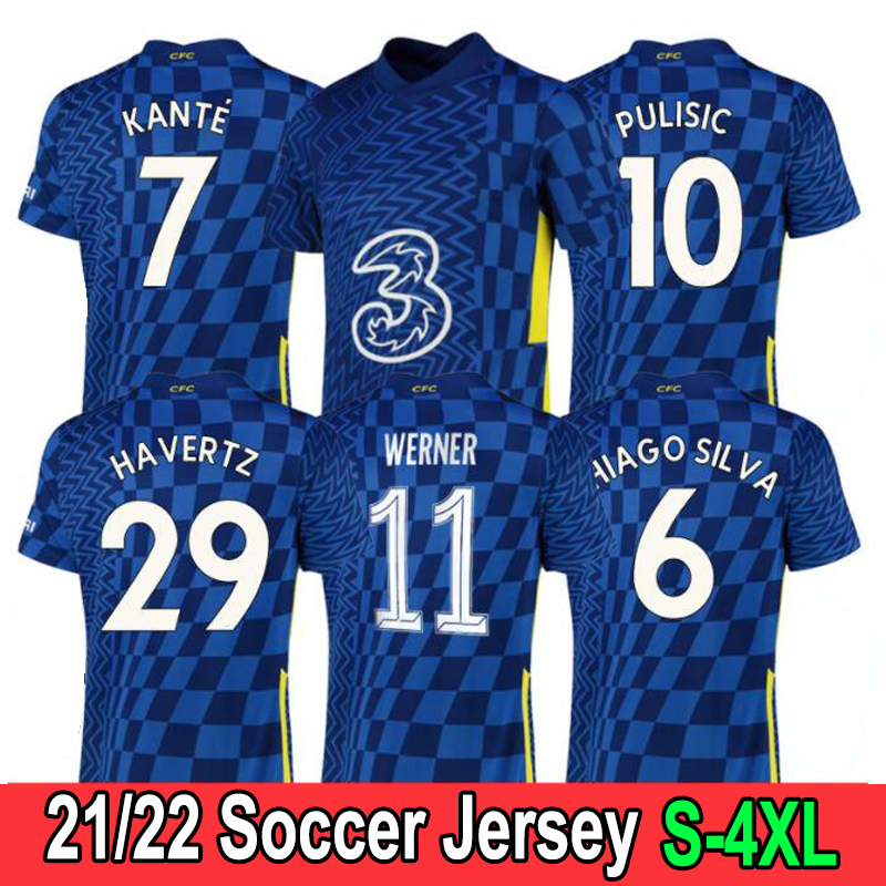 2122 KANTE PULISIC WERNER Soccer Jerseys Home Men HAVERTZ Football Jersey, Black;yellow
2122 KANTE PULISIC WERNER Soccer Jerseys Home Men HAVERTZ Football Jersey, Black;yellow