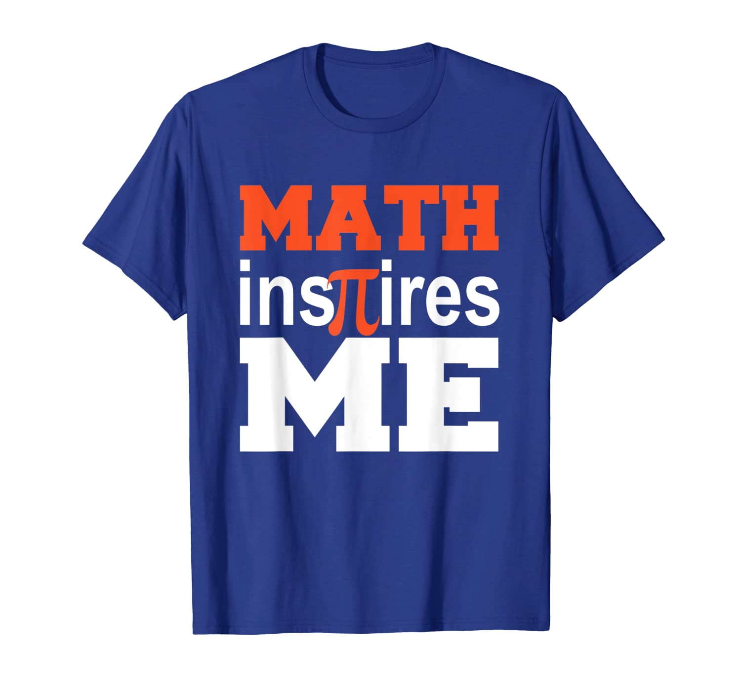 math inspires me tshirt math teacher, White;black