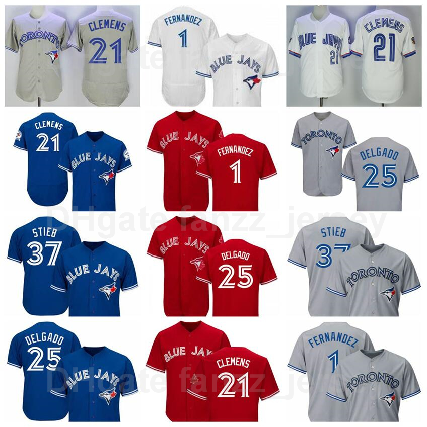 Men Retro 25 Carlos Delgado Jersey 1992 1993 2008 Vintage Baseball 21 Roger Clemens 37 Dave Stieb 1 Tony Fernandez Pullover Stitched Blue Red White Grey Flexbase
Men Retro 25 Carlos Delgado Jersey 1992 1993 2008 Vintage Baseball 21 Roger Clemens 37 Dave Stieb 1 Tony Fernandez Pullover Stitched Blue Red White Grey Flexbase