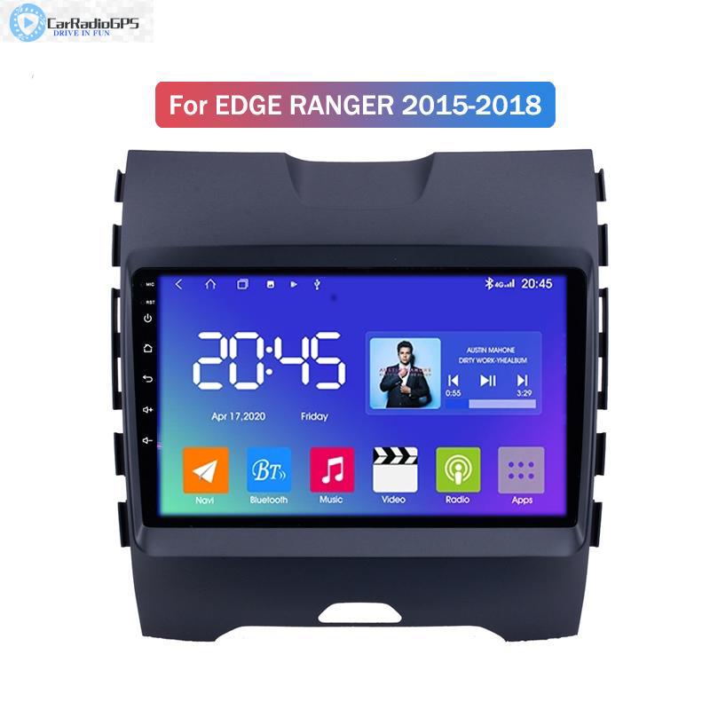 Car dvd Radio Multimedia Android 10 Player for Ford EDGE RANGER 2015-2018 Navigation support Steer Wheel Control