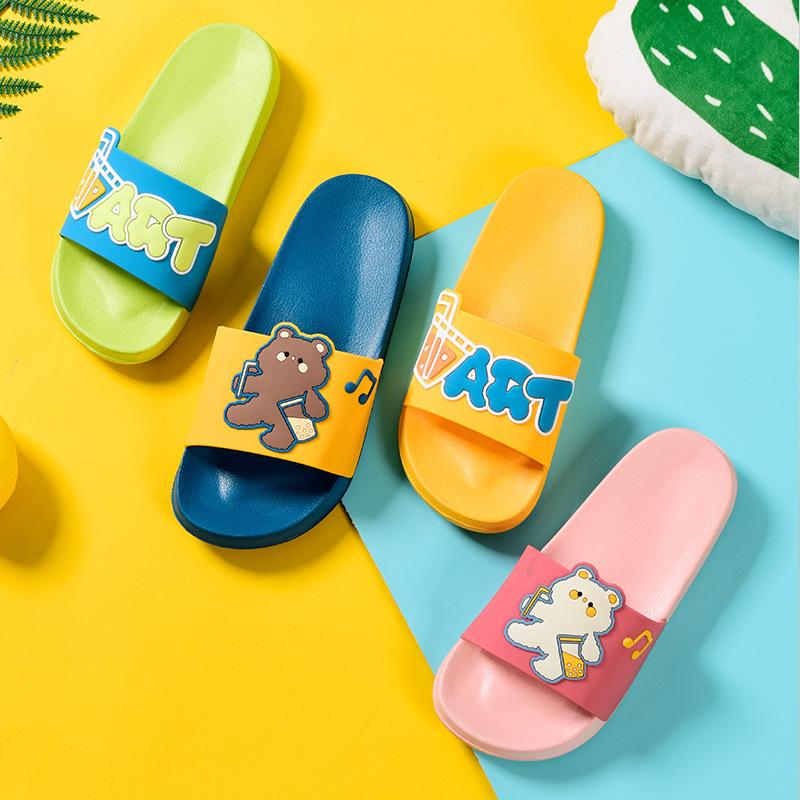 Summer House Women Bath Slippers Cute Cartoon Art Bears Pattern Indoor Lovers Platform Shoes EVA Slides, Black
Summer House Women Bath Slippers Cute Cartoon Art Bears Pattern Indoor Lovers Platform Shoes EVA Slides, Black