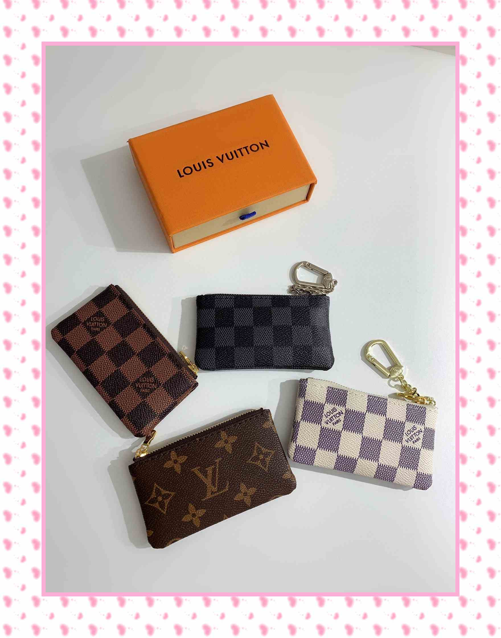Luxurys DesignersFrance Style LV LOUIS Bags VITTON Coin Pouch Men Women Lady Leather Coin Purse Key Wallet Mini Wallet, Black;brown
Luxurys DesignersFrance Style LV LOUIS Bags VITTON Coin Pouch Men Women Lady Leather Coin Purse Key Wallet Mini Wallet, Black;brown