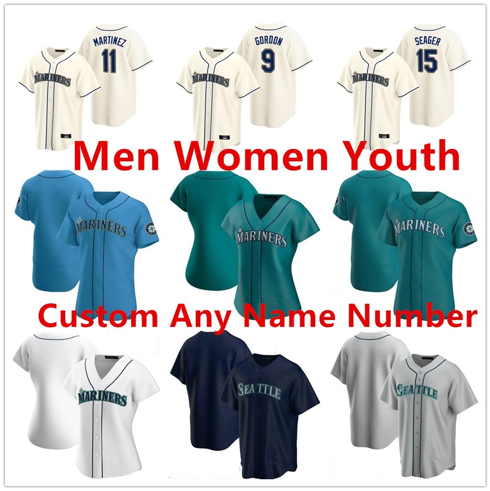 2021 Seattle Men Women kids Ken Griffey Jr. baseball Jerseys Suzuki Ichiro Felix Hernandez Edgar Martinez Mitch Haniger Kyle Seager Marco Gonzales jersey good, Colour 2
2021 Seattle Men Women kids Ken Griffey Jr. baseball Jerseys Suzuki Ichiro Felix Hernandez Edgar Martinez Mitch Haniger Kyle Seager Marco Gonzales jersey good, Colour 2