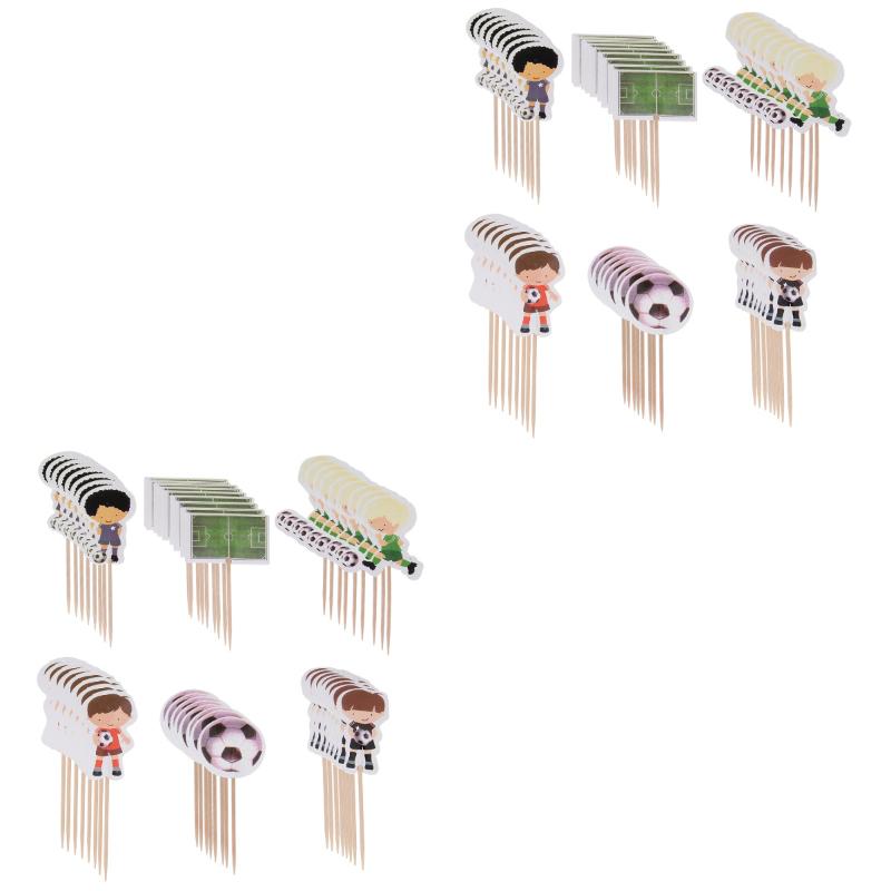 Other Festive & Party Supplies 96 PCS Football Boy Theme Boys Cupcake Toppers Picks For Kids Birthday Family Cake Decor Use
Other Festive & Party Supplies 96 PCS Football Boy Theme Boys Cupcake Toppers Picks For Kids Birthday Family Cake Decor Use