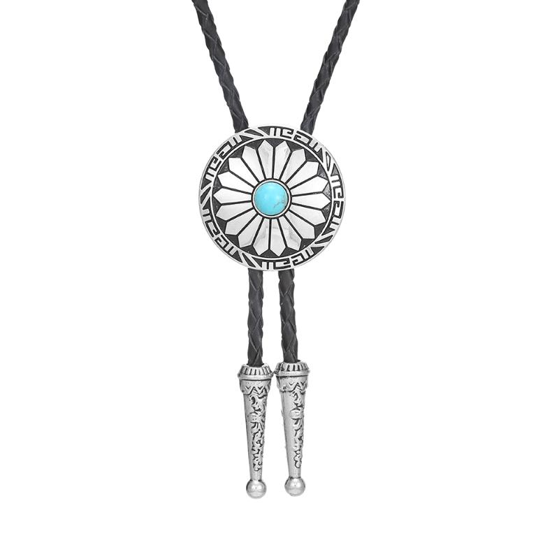Neck Ties KDG Western Cowboy Zinc Alloy BOLO Tie Radiation Flower Point Natural Stone Men And Women
Neck Ties KDG Western Cowboy Zinc Alloy BOLO Tie Radiation Flower Point Natural Stone Men And Women