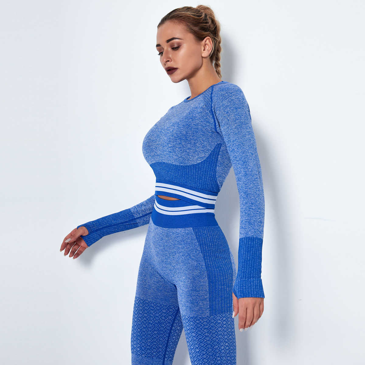 Yoga Outfits Women Sports Top Seamless Workout Top Long Sleeve T Shirt Women Gym Crop Top Activewear Tops Womens Clothing, White;red
Yoga Outfits Women Sports Top Seamless Workout Top Long Sleeve T Shirt Women Gym Crop Top Activewear Tops Womens Clothing, White;red