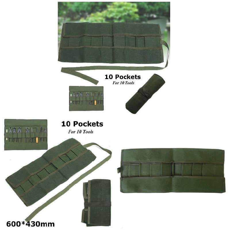 2025 new Professional Hand Tool Sets Japanese Bonsai Tools Storage Package Roll Bag 600x430MM Canvas Set Case TWEL8897245815 Free shipping
