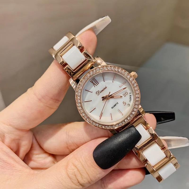Wristwatches Shining Crystals Women Elegant Ceramic Watches Waterproof Bracelets China Chic 520 LOVE Gifts Wrist Watch Quartz Relojes, White
Wristwatches Shining Crystals Women Elegant Ceramic Watches Waterproof Bracelets China Chic 520 LOVE Gifts Wrist Watch Quartz Relojes, White