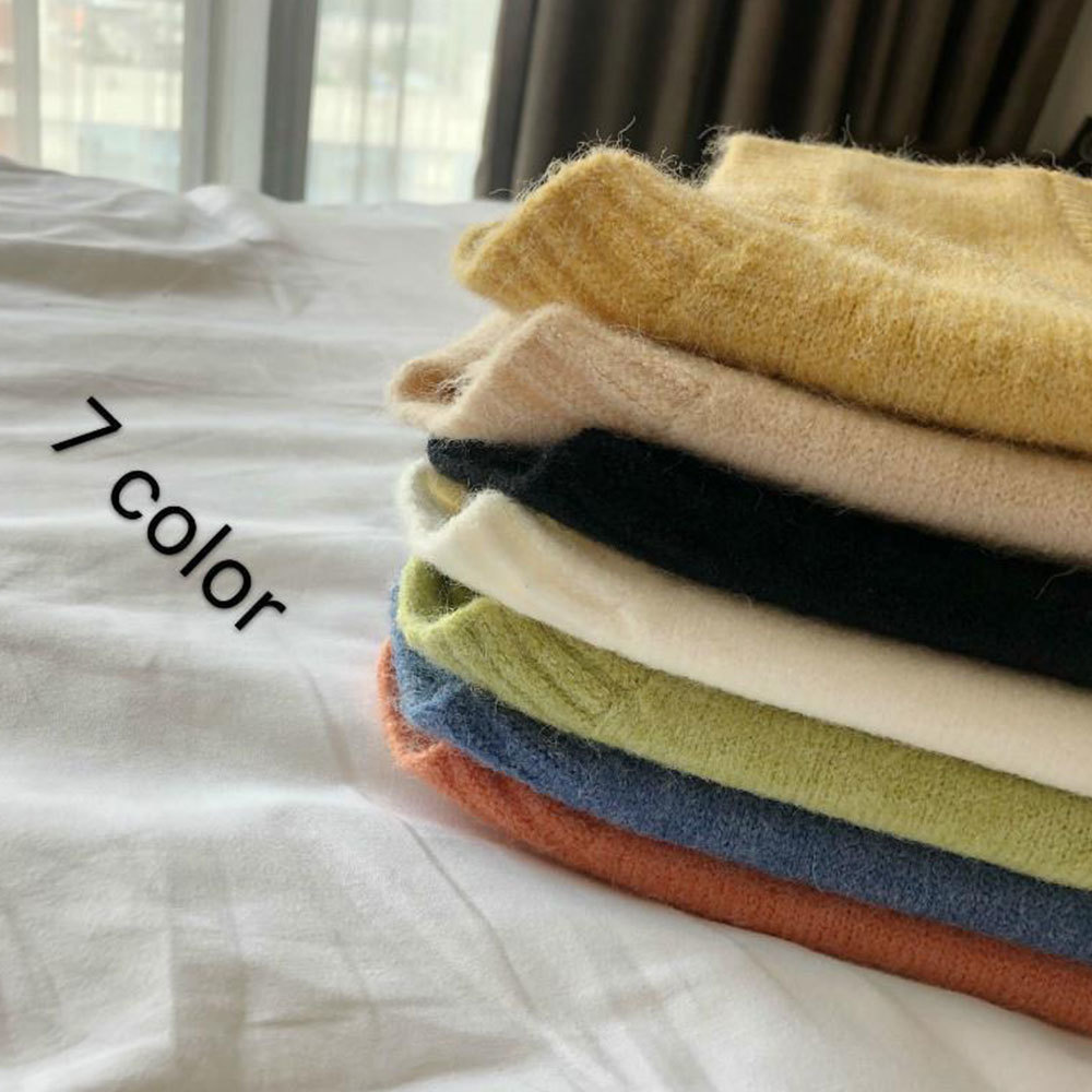 V Neck Knitted Vest Women's Sweater Spring Autumn Korean Loose Wild Sleeveless Pullover Oversized Pull Femme Hiver 210428