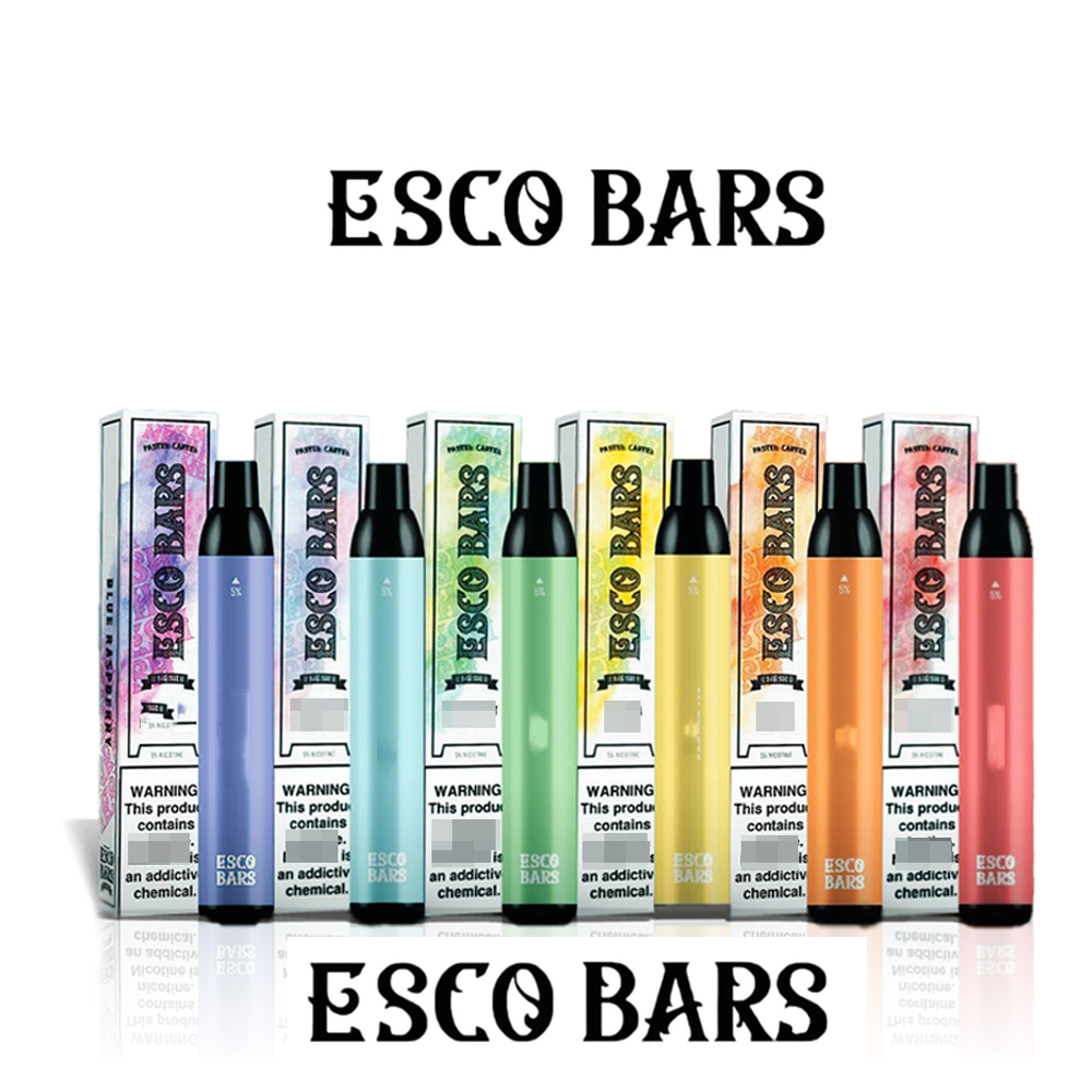 IN Stock!!!ESCO BARS Disposable E cigarettes 2500 Puffs Vape Pen Devices 6ml Pre-Filled Pods Cartridges Vaporizers 1000mAh Battery VX Bang Extra Ultra RANDM Vape
IN Stock!!!ESCO BARS Disposable E cigarettes 2500 Puffs Vape Pen Devices 6ml Pre-Filled Pods Cartridges Vaporizers 1000mAh Battery VX Bang Extra Ultra RANDM Vape