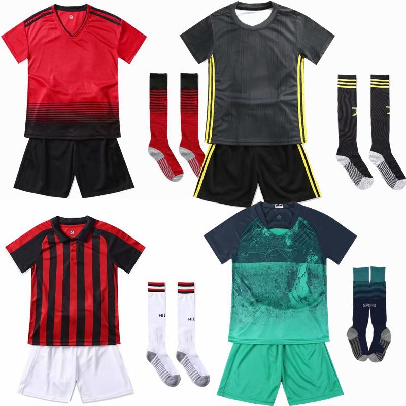 Clothing Sets Children Uniforms Boys And Girls Sports Kids Youth Training Suits Blank Custom Print Soccer Set With Socks, White
Clothing Sets Children Uniforms Boys And Girls Sports Kids Youth Training Suits Blank Custom Print Soccer Set With Socks, White