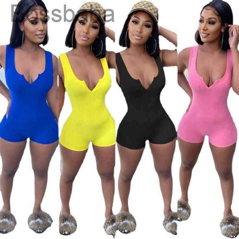 Women Jumpsuits Summer Shorts Fashion Sexy Slim Vest V-neck One Piece Nightwear Casual Tight Trousers Rompers Solid Color 837, Black;white
Women Jumpsuits Summer Shorts Fashion Sexy Slim Vest V-neck One Piece Nightwear Casual Tight Trousers Rompers Solid Color 837, Black;white
