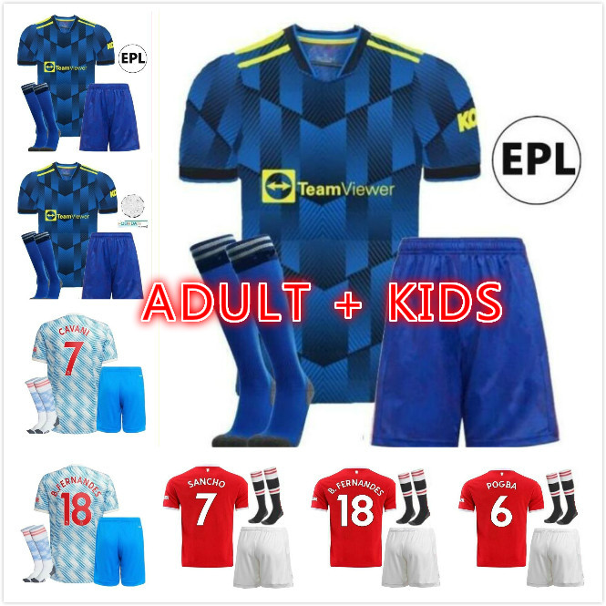 2021 2022 United RASHFORD CAVANI VAN DE BEEK soccer jerseys 21 22 HUMANRACE fourth UTD B. FERNANDES Manchester football uniform MAN kids kit
2021 2022 United RASHFORD CAVANI VAN DE BEEK soccer jerseys 21 22 HUMANRACE fourth UTD B. FERNANDES Manchester football uniform MAN kids kit