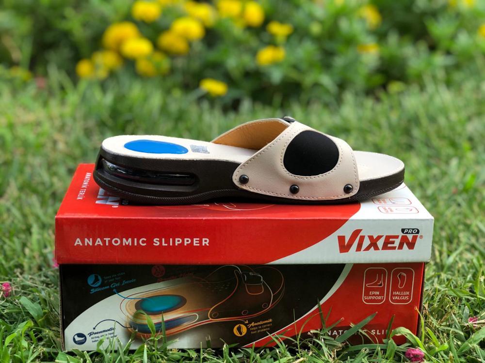 Orthopedic Ergonomic Anatomic Slippers Heel Pain Sinking Feeling Wide Toe Hallux Valgus Air Sole Flat Reinforced Soft, Beige
Orthopedic Ergonomic Anatomic Slippers Heel Pain Sinking Feeling Wide Toe Hallux Valgus Air Sole Flat Reinforced Soft, Beige