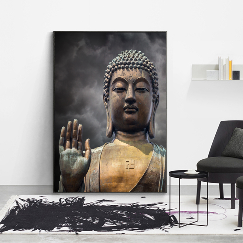 Buddha Face With Hand Posters and Prints Canvas Painting Wall Art for Living Room Decoration Modern Home Decor Storm
Buddha Face With Hand Posters and Prints Canvas Painting Wall Art for Living Room Decoration Modern Home Decor Storm