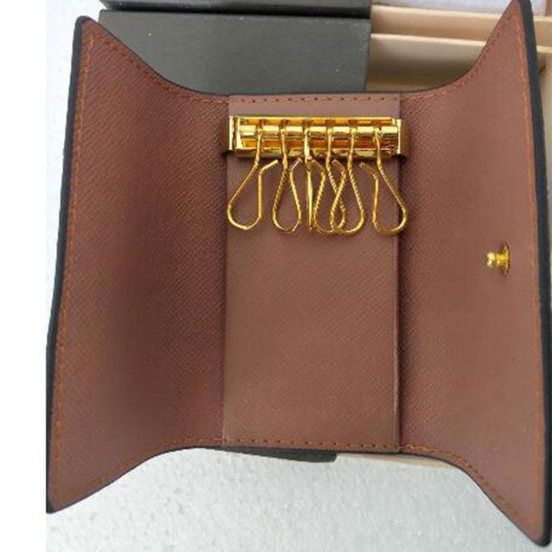 Top Quality KEY POUCH Wallets high quality famous classical designer women 6 key holder coin purse leather men card holders wallet handbag, Brown plaid
Top Quality KEY POUCH Wallets high quality famous classical designer women 6 key holder coin purse leather men card holders wallet handbag, Brown plaid