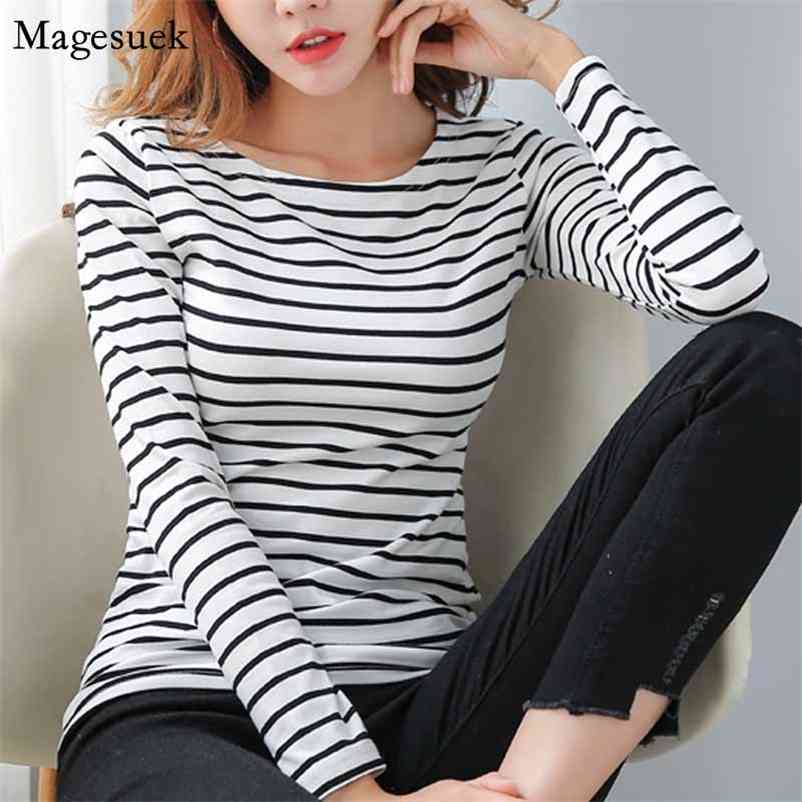 Autumn Korean Cotton Slim OL Style Top Female Plus Size 5XL T-shirts for Woman Striped Long Sleeve Shirts 8810 210518, Red
Autumn Korean Cotton Slim OL Style Top Female Plus Size 5XL T-shirts for Woman Striped Long Sleeve Shirts 8810 210518, Red