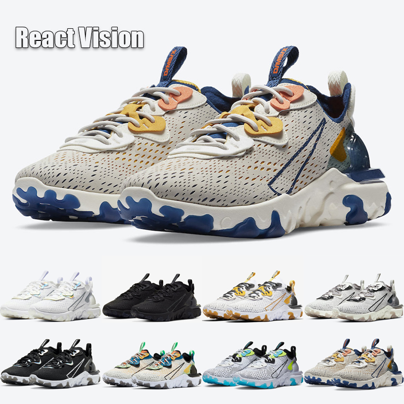 Newest React Vision DMSX Men Women Running Shoes High Quality Light Orewood Brown Sail Worldwide Vast Grey White Iridescent Outdoor Sports Sneakers Size 36-45, Bubble wrap packaging
Newest React Vision DMSX Men Women Running Shoes High Quality Light Orewood Brown Sail Worldwide Vast Grey White Iridescent Outdoor Sports Sneakers Size 36-45, Bubble wrap packaging