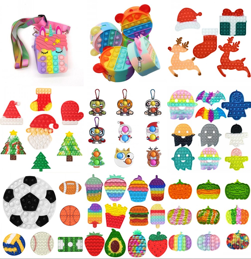 Bubble Fidget Toy Rainbow Butterfly Dinosaur Simple Dimples Square Desktop puzzle Silicone Decompression Toys Autism Rehabilitation Training Bag
Bubble Fidget Toy Rainbow Butterfly Dinosaur Simple Dimples Square Desktop puzzle Silicone Decompression Toys Autism Rehabilitation Training Bag