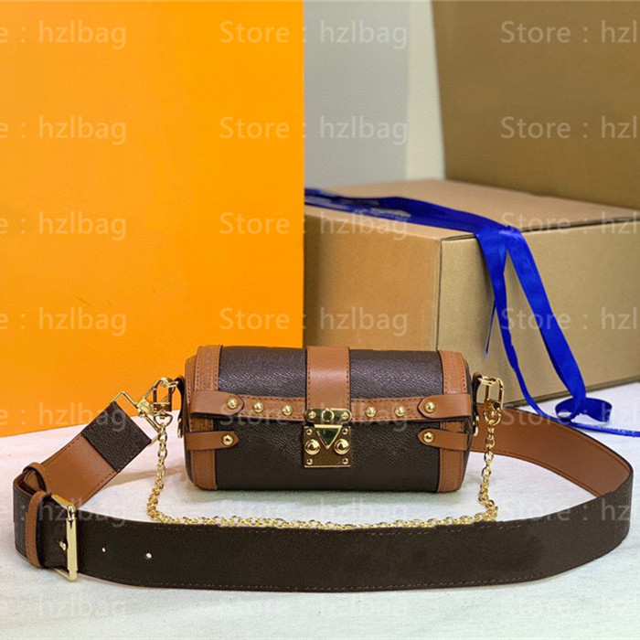 PAPILLON TRUNK luxury bags M57835 designer handbags Papillon duffle bag trendy semi-rigid baguette Crossbody S-Lock Women Shoulder Bags, Color 01
PAPILLON TRUNK luxury bags M57835 designer handbags Papillon duffle bag trendy semi-rigid baguette Crossbody S-Lock Women Shoulder Bags, Color 01