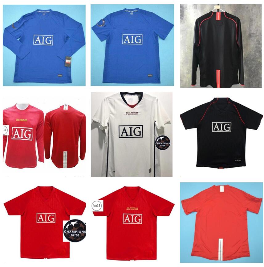 Retro classic 2007 2008 2009 soccer jerseys Manchester EVRA FERDINAND ROONEY SCHOLES GIGGS RONALDO SAHA 07/08/09 united football shirt, Black
Retro classic 2007 2008 2009 soccer jerseys Manchester EVRA FERDINAND ROONEY SCHOLES GIGGS RONALDO SAHA 07/08/09 united football shirt, Black