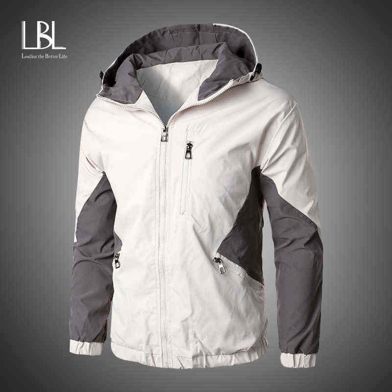 2020 New Windbreaker Jacket Men Autumn Streetwear Bomber Jacket Mens Basic Baseball Jackets and Coats Plus Size S-5XL Overcoats Y1122