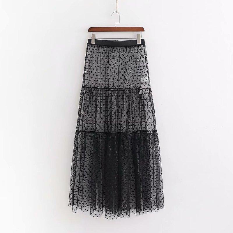 Skirts Woah 2021 XD35-2902 European And American Wind Sexy Black Wave Perspective Point Net Veil Is Prevented Bask In Ski
Skirts Woah 2021 XD35-2902 European And American Wind Sexy Black Wave Perspective Point Net Veil Is Prevented Bask In Ski