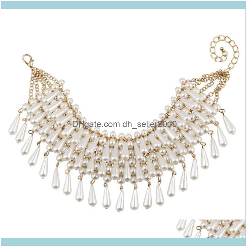 Necklaces & Pendants Jewelrygold Color Chain Chunky Bead Teardrop Pendant Choker Necklace For Women Florate Brand Simulated Pearl Collar Sta
Necklaces & Pendants Jewelrygold Color Chain Chunky Bead Teardrop Pendant Choker Necklace For Women Florate Brand Simulated Pearl Collar Sta