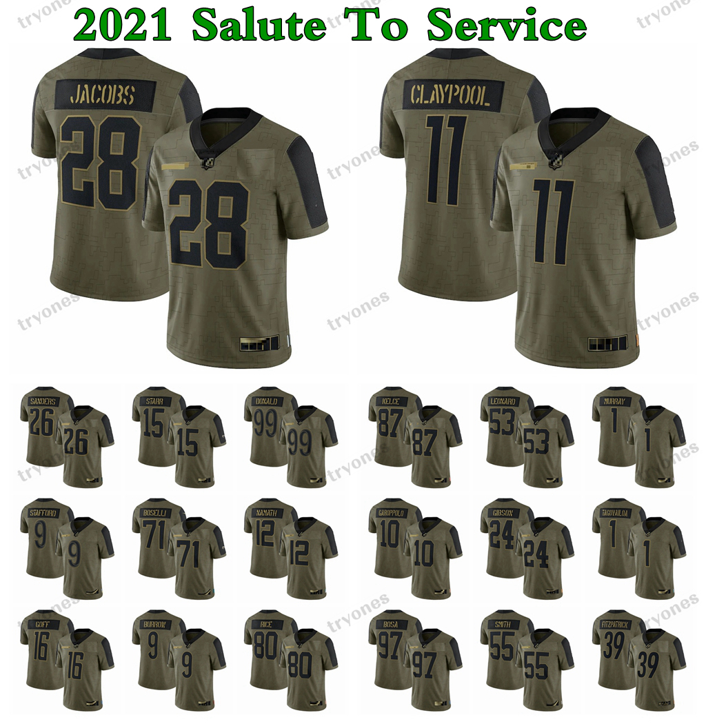 Customize 32 Team 2021 Salute To Service Olive Football Jerseys Bo Jackson Tomlinson Rice Moss Carson Wentz Tagovailoa Gibson Burrow Joey Bosa Trevon Diggs Stefon, Army green
Customize 32 Team 2021 Salute To Service Olive Football Jerseys Bo Jackson Tomlinson Rice Moss Carson Wentz Tagovailoa Gibson Burrow Joey Bosa Trevon Diggs Stefon, Army green