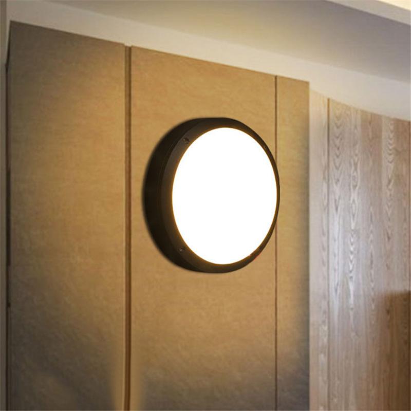 20W Thrisdar Waterproof Wall Porch Light Surface Mounted LED Ceiling Downlight Corridor El Balcony Front Door Outdoor Lamps