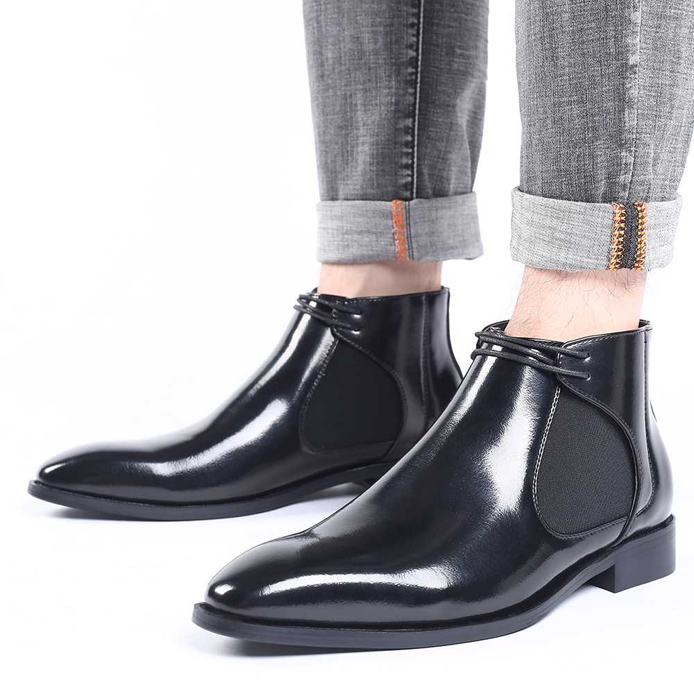 Men Boots Fashion Shoes Ankle Boots Vintage High Quality Comfortable Chelsea Boots Mens Luxury Shoes, Black
Men Boots Fashion Shoes Ankle Boots Vintage High Quality Comfortable Chelsea Boots Mens Luxury Shoes, Black