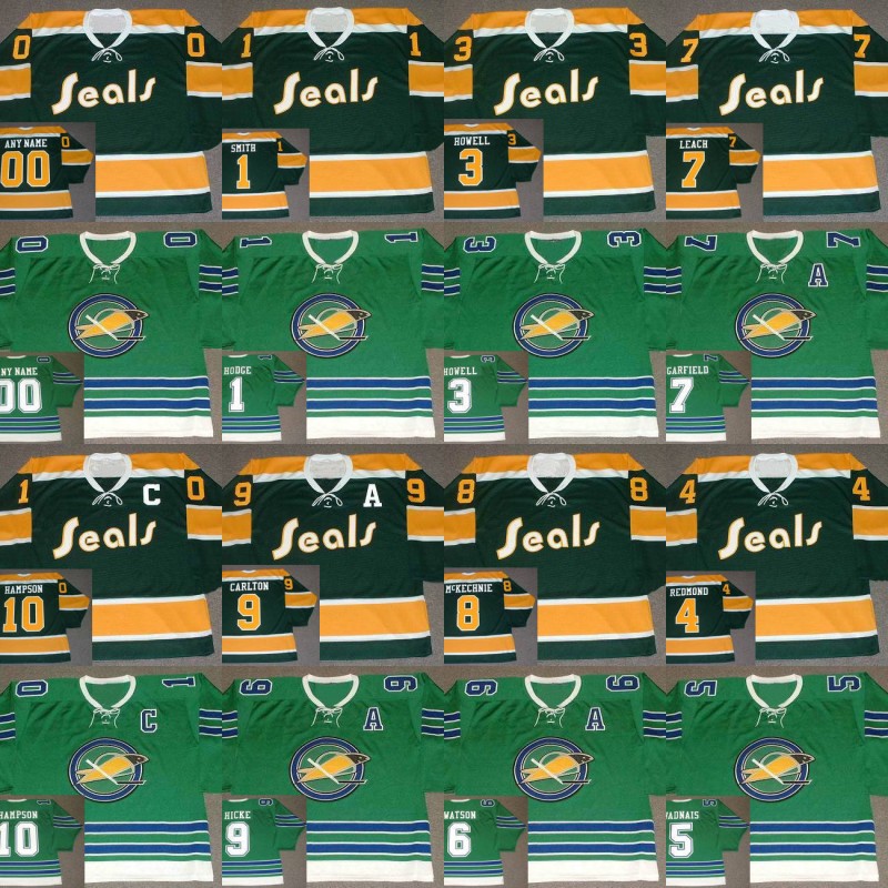 Oakland Seals Retro Jersey CHARLIE HODGE GARY SMITH HARRY HOWELL DICK REDMOND CAROL VADNAIS BRYAN WATSON EARL INGARFIELD REGGIE LEACH WALT McKECHNIE BILL HICKE, 3 harry howell 1970
Oakland Seals Retro Jersey CHARLIE HODGE GARY SMITH HARRY HOWELL DICK REDMOND CAROL VADNAIS BRYAN WATSON EARL INGARFIELD REGGIE LEACH WALT McKECHNIE BILL HICKE, 3 harry howell 1970