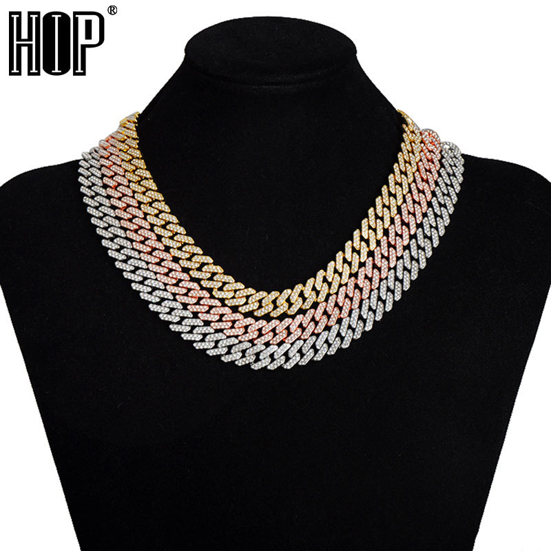 Hip Hop 1Set 12MM Full Iced Out Paved Rhinestones Miami Prong Cuban Chain CZ Bling Rapper Necklaces Bracelet For Men Jewelry X0509
Hip Hop 1Set 12MM Full Iced Out Paved Rhinestones Miami Prong Cuban Chain CZ Bling Rapper Necklaces Bracelet For Men Jewelry X0509
