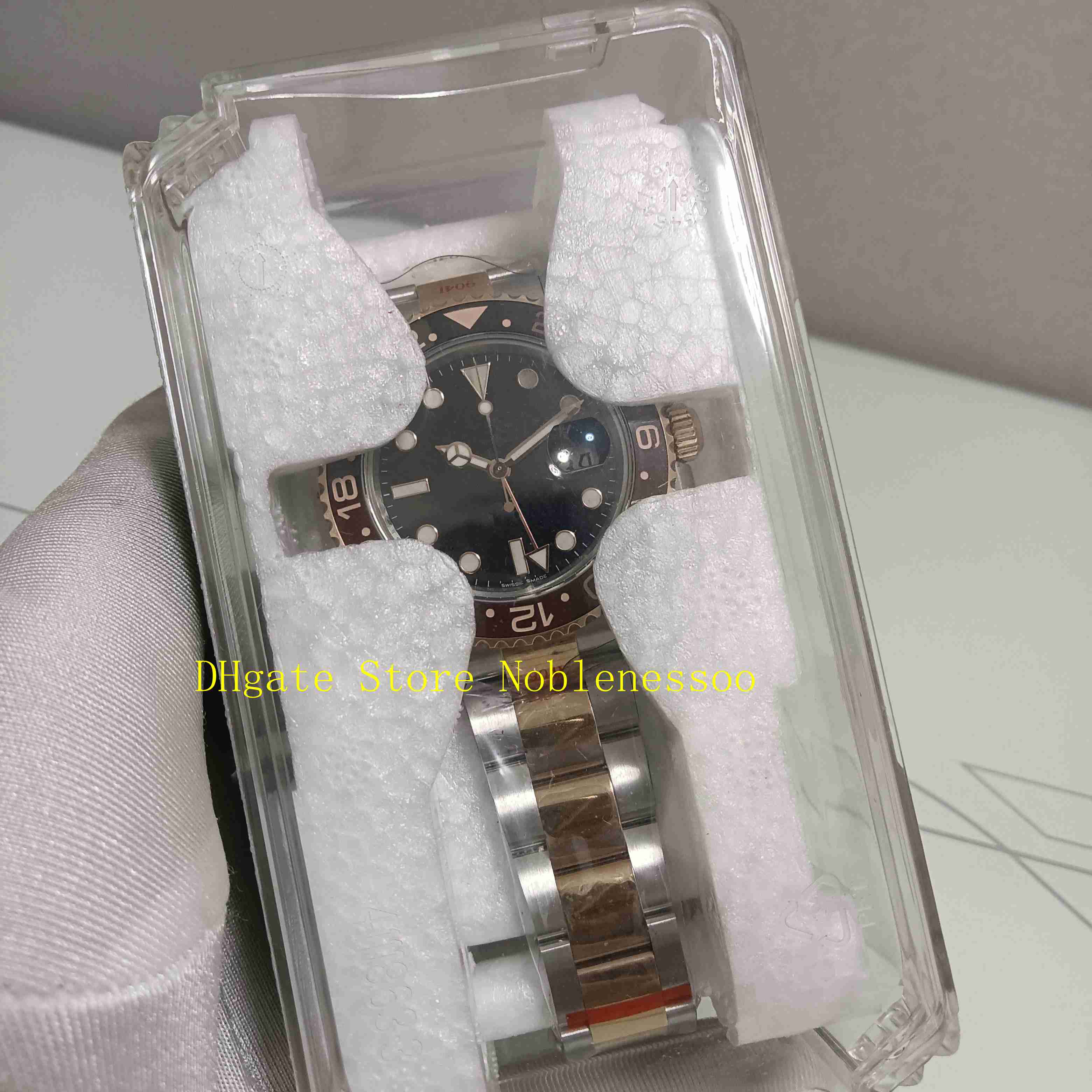 Real Photo GM Factory Cal.3285 Movement Automatic Watch Men's II Root Beer Two-Tone Rose Gold 126711CHNR Sapphire Glass 126711 GMF ETA Mens Watches, 01
Real Photo GM Factory Cal.3285 Movement Automatic Watch Men's II Root Beer Two-Tone Rose Gold 126711CHNR Sapphire Glass 126711 GMF ETA Mens Watches, 01