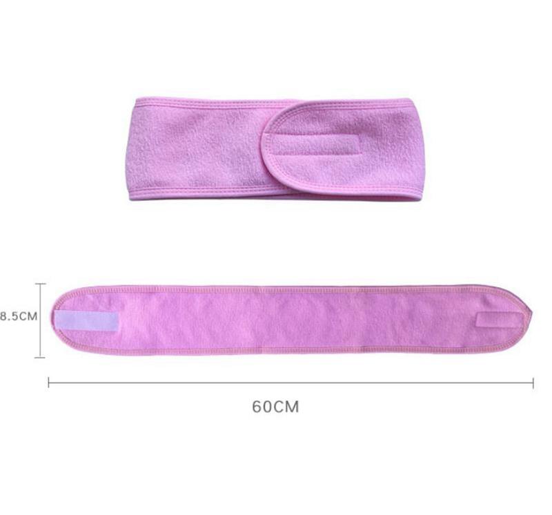 2021 Spa Bath Shower Headbands Ladies Cosmetic Hair Bands Sports Yoga Headscarf Fashion Head Turban SPA Salon Accessories 8 Colors