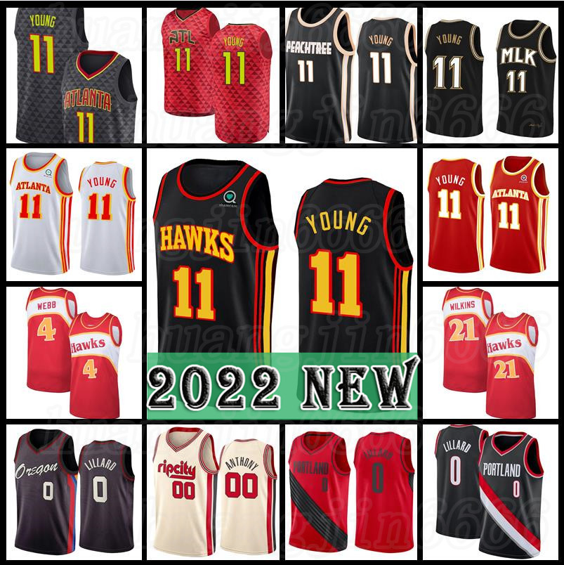 Trae 11 Young 4 Spud Webb Mens Jerseys Damian 0 Lillard new season Basketball Jersey Hawk City 75th anniversary Atlantas red black white, Black;red
Trae 11 Young 4 Spud Webb Mens Jerseys Damian 0 Lillard new season Basketball Jersey Hawk City 75th anniversary Atlantas red black white, Black;red